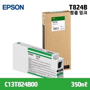 EPSON T824B 그린 350㎖ 정품 잉크