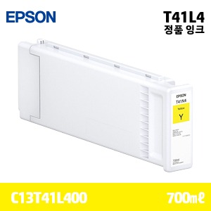 EPSON T41L4 노랑 700㎖ 정품 잉크