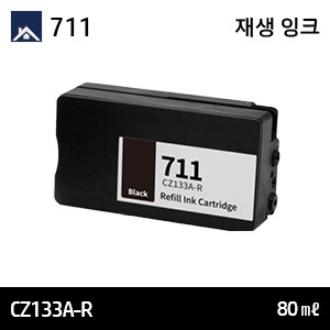 PH 711 검정 80㎖ 재생 잉크 (CZ133A-R)