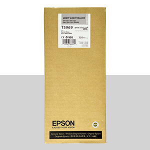 EPSON T5969 연한 회색 350㎖ 정품 잉크 카트리지 (C13T596900)