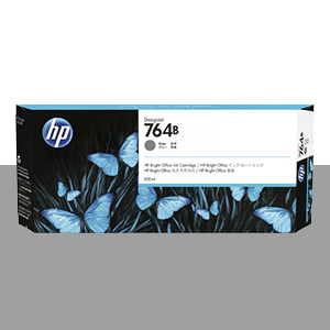 HP 764B 회색 300㎖ 정품 잉크 카트리지 (3WX42A)