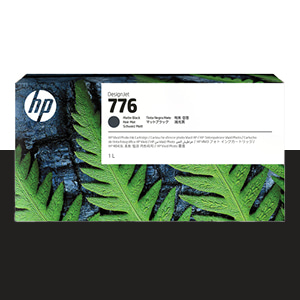 HP 776 매트 검정 1ℓ 정품 잉크 카트리지 (1XB12A)