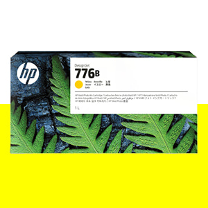 HP 776B 노랑 1ℓ 정품 잉크 카트리지 (1XB14A)