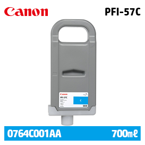 캐논 PFI-57C 700㎖ 파랑(Cyan) 정품 잉크 카트리지 (0764C001AA)