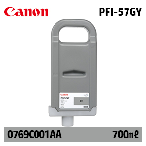 캐논 PFI-57GY 700㎖ 회색(Gray) 정품 잉크 카트리지 (0769C001AA)