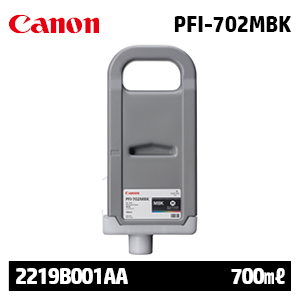 캐논 PFI-702MBK 700㎖ 매트 검정(Matte Black) 정품 잉크 카트리지 (2219B001AA)