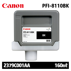 캐논 PFI-8110BK 160㎖ 검정(Black) 정품 잉크 카트리지 (2379C001AA)
