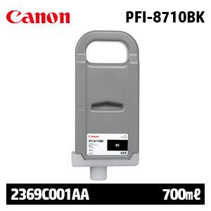 캐논 PFI-8710BK 700㎖ 검정(Black) 정품 잉크 카트리지 (2369C001AA)