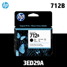 HP 712B 80㎖ 검정 정품 잉크 (3ED29A)