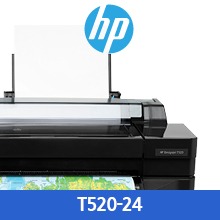 HP 디자인젯 T520-24인치(A1) 무한잉크 포스터용(안료) 플로터임대
